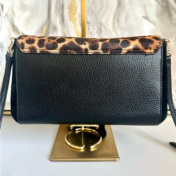 EUC Kate Spade Calf Hair/Suede Greer Sequoia Avenue Leopard Print Crossbody - Picture 9 of 12